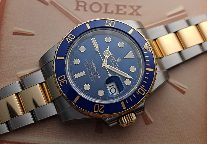 2020 Rolex Submariner Date YG/SS 